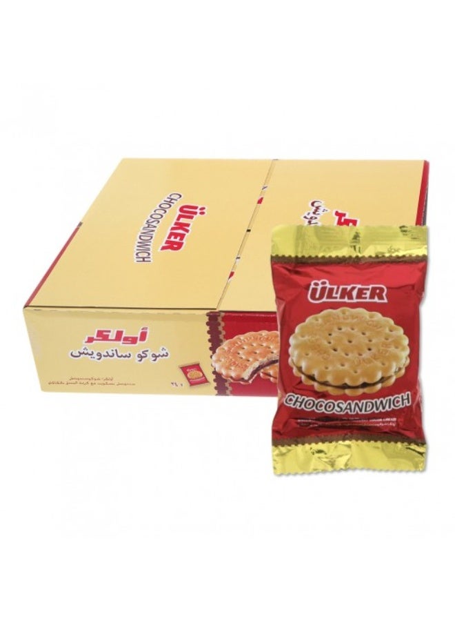 Ulker Chocolate Sandwich Biscuits – Crispy Cocoa Biscuits with Chocolate Cream | Pack of 6 - Image 3